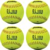 MLB OL1000 Fastpitch 12″ Yellow Practice Softballs