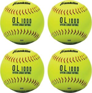 MLB OL1000 Fastpitch 12″ Yellow Practice Softballs