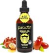 PURA D’OR Organic Beard Oil – 100% Natural Leave-In Conditioner
