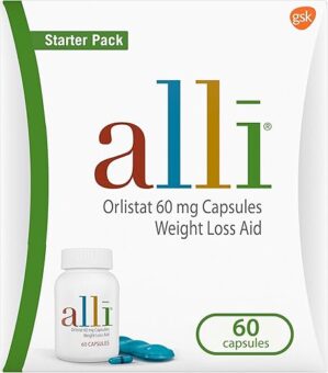alli Orlistat 60mg Capsules