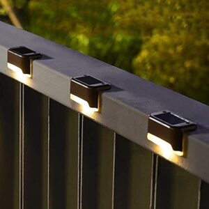 SOLPEX Outdoor Waterproof Solar Deck Lights, 16 Pack