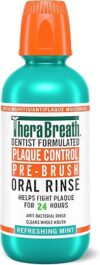 TheraBreath Plaque Control Pre-Brush Oral Rinse