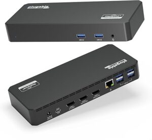 Plugable USB-C Triple Display Docking Station