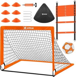 Pop-Up Soccer Goal Set with Accessories