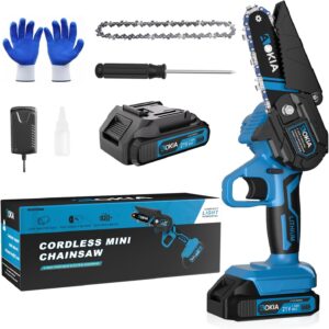 Aokia Portable Cordless Mini Chainsaw - Battery Powered