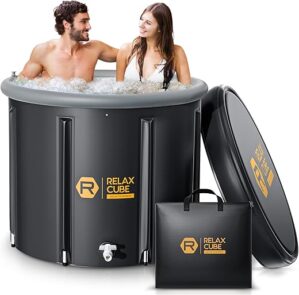 RelaxCube Portable Ice Bath Tub for Athletes