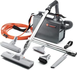 Hoover Portable Lightweight Bagged Canister Vacuum Cleaner