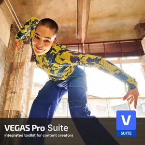 Vegas Pro Suite 21 - Video & Audio Editing Software