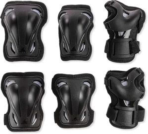Rollerblade Protective Gear Pack: Knee, Elbow, Wrist Pads