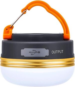 Censinda Rechargeable LED Camping Lantern with Power Bank