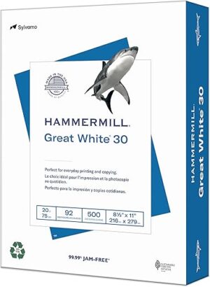 Hammermill Recycled Printer Paper, 8.5 x 11, 500 Sheets