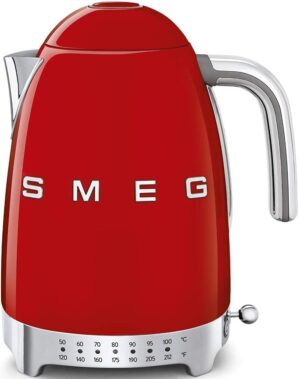 Smeg Red 50's Retro Variable Temperature Kettle