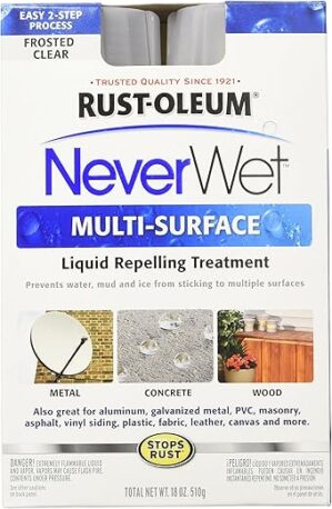 Rust-Oleum Repelling Treatment Base & Top Coat - Frosted Clear