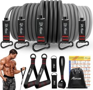 HPYGN Resistance Bands with Handles and Accessories