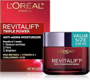 L’Oreal Revitalift Triple Power Anti-Aging Moisturizer