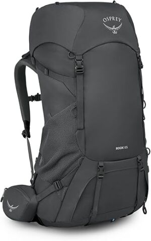 Osprey Rook 65L Men’s Backpack, Dark Charcoal