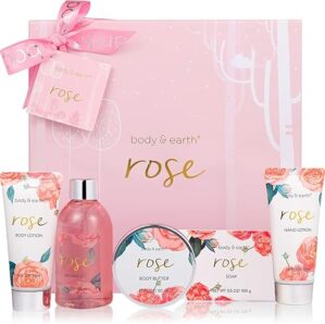 BODY & EARTH Rose Spa Set Gifts