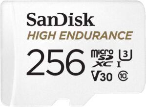 SanDisk 256GB High Endurance microSDXC Card