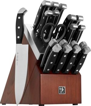HENCKELS Self-Sharpening 20-Piece Knife Block Set