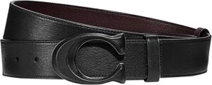 Coach Men's Signature Buckle Cut To Size Reversible Belt
