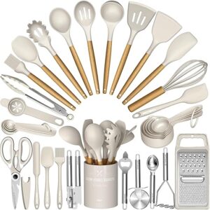 Umite Chef Silicone Kitchen Utensil Set, 34PCS