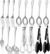 LifeMusican Silver Stainless Steel Serving Utensils Set