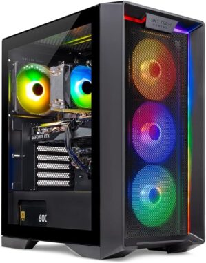 Skytech Gaming Skytech Nebula Gaming PC – Intel i5, RTX 3050