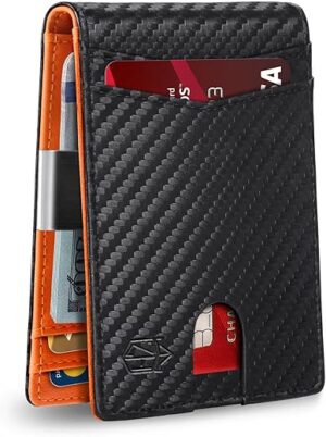 Zitahli Slim 12 Card Slots ID Window Wallet