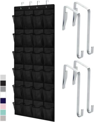 Gorilla Grip Slip Resistant 24 Pocket Shoe Organizer