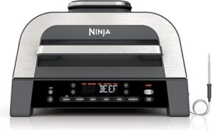 Ninja Smart XL 6-in-1 Indoor Grill, Black/Silver