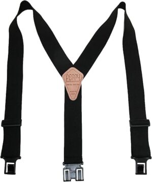 Perry Ellis Men's Clip-On Suspenders