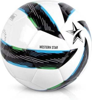 Western Star Soccer Ball Sizes 4 & 5 - Thermo Bonded