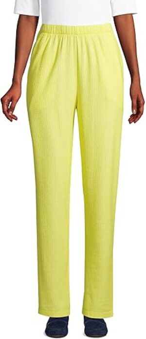 Lands' End Sport Knit High Rise Pants
