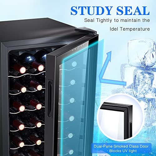 STAIGIS 28 Bottle Compressor Wine Cooler with Digital Control - Image 5