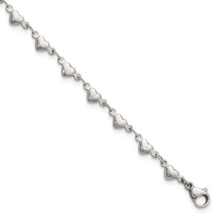 Jewelrypot Stainless Steel Enameled Anklet