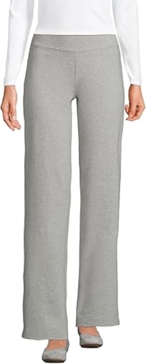 Lands' End Starfish Mid Rise Straight Leg Pants