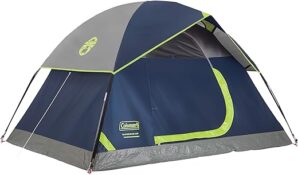 Coleman Sundome Dome Tent, 2-6 Person, Easy Setup