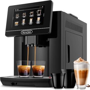 Zulay Kitchen Super Automatic Espresso Machine with Grinder
