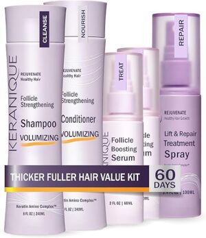 Keranique Volumizing Hair Products Set