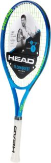 HEAD Ti. Conquest Pre-Strung Blue Tennis Racquet