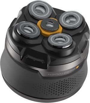 Micro Touch Titanium Head And Face Shaver, Rechargeable