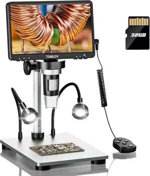 TOMLOV DM9 7″ LCD 1200X Digital Microscope