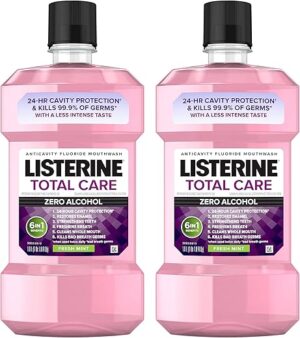 Listerine Total Care Zero Alcohol Anticavity Mouthwash