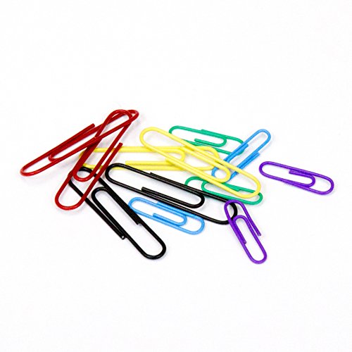 U Brands Assorted Color Paper Clips, Medium & Large, 450-Count - Image 2