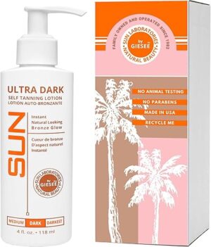Giesee Ultra Dark Sunless Tanning Lotion
