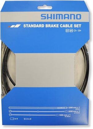 SHIMANO Universal Standard Brake Cable Set for Bikes