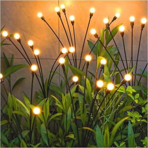TONULAX Upgraded Solar Swaying Garden Lights