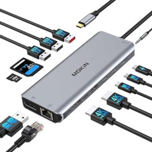 MOKiN USB C Docking Station for Laptops