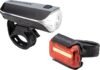 Schwinn USB Rechargeable Bike Light Set with Tool-Free Mount