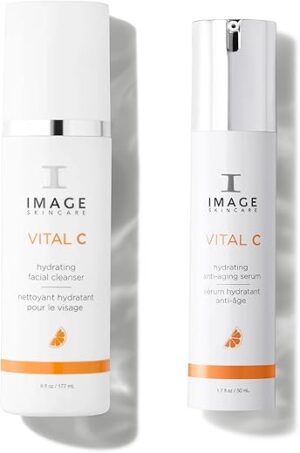 IMAGE Skincare VITAL C Hydrating Facial Cleanser And Serum Set
